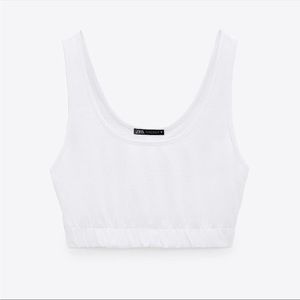 ZARA CROP TANK TOP